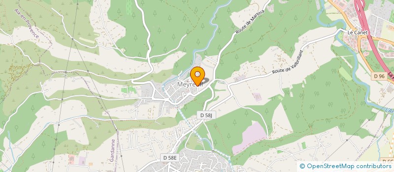 localisation de l'entreprise MADAME PATRICIA HAMIL  MEYREUIL