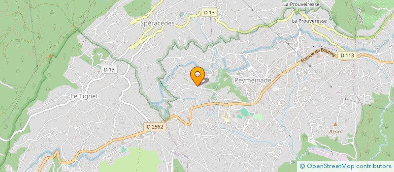 localisation de l'entreprise MADAME PATRICIA HANIAS  PEYMEINADE