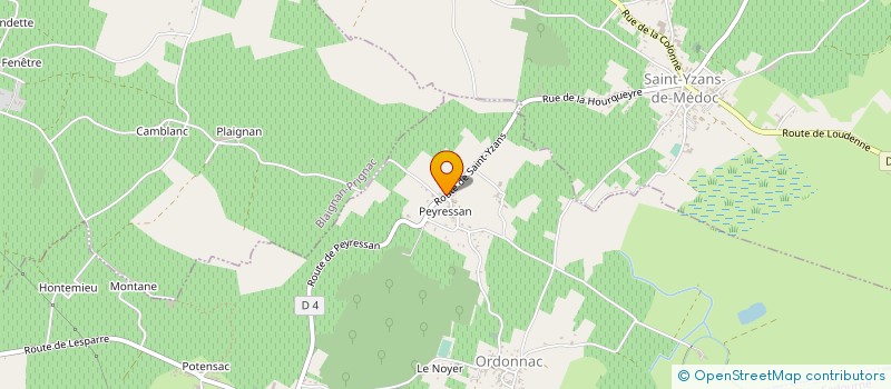 localisation de l'entreprise MADAME PATRICIA HERNANDEZ à SAINT-CHRISTOLY-MEDOC