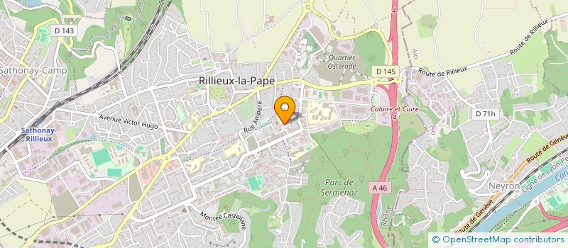 localisation de l'entreprise MADAME PATRICIA HIDALGO  RILLIEUX-LA-PAPE