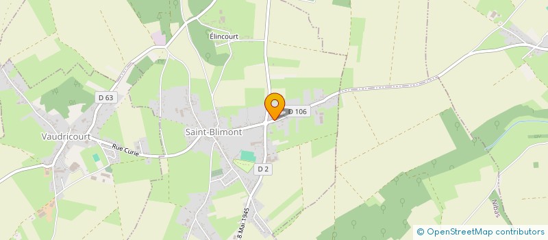 localisation de l'entreprise MADAME PATRICIA HOLLEVILLE  SAINT-BLIMONT