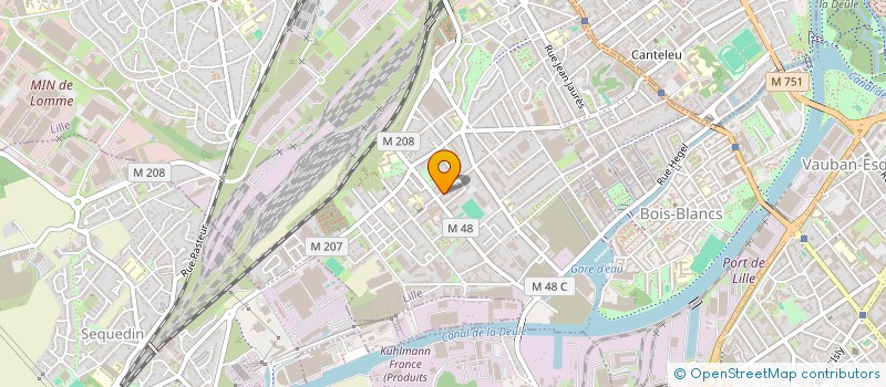 localisation de l'entreprise MADAME PATRICIA HORNAIN à LILLE