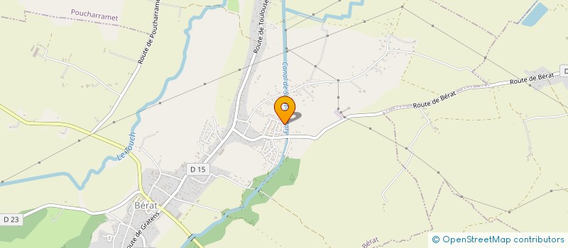 localisation de l'entreprise MADAME PATRICIA HUMBERT  BERAT