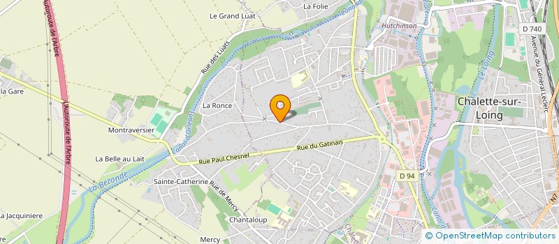 localisation de l'entreprise MADAME PATRICIA HUREAU à CHALETTE-SUR-LOING