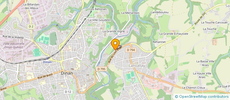 localisation de l'entreprise MADAME PATRICIA INGENUO  LANVALLAY