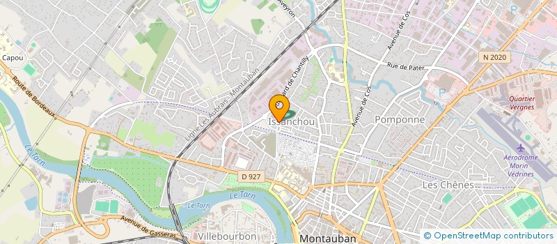 localisation de l'entreprise MADAME PATRICIA ISSAD  MONTAUBAN