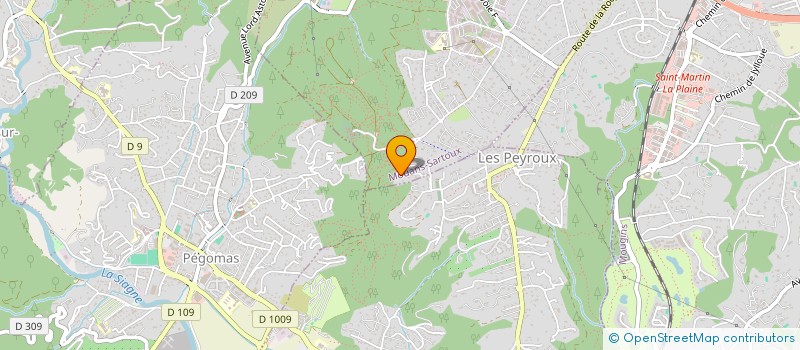 localisation de l'entreprise MADAME PATRICIA IVANES à MOUANS-SARTOUX