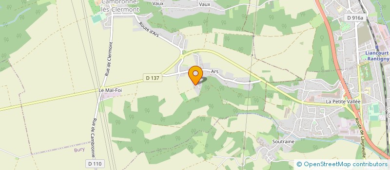 localisation de l'entreprise MADAME PATRICIA JADAS  CAMBRONNE-LES-CLERMONT