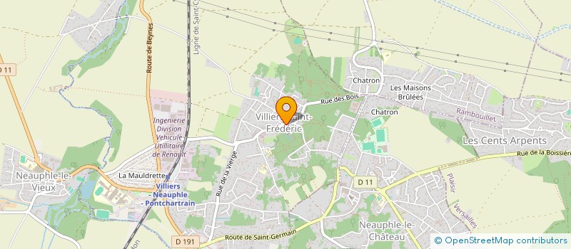 localisation de l'entreprise MADAME PATRICIA JARDIN à VILLIERS-SAINT-FREDERIC