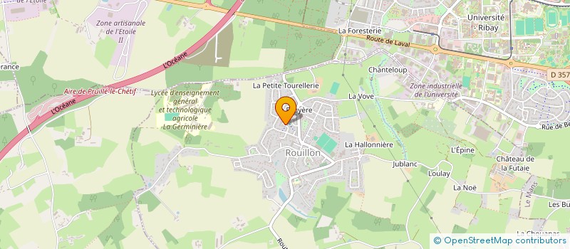 localisation de l'entreprise MADAME PATRICIA JARDIN  ROUILLON