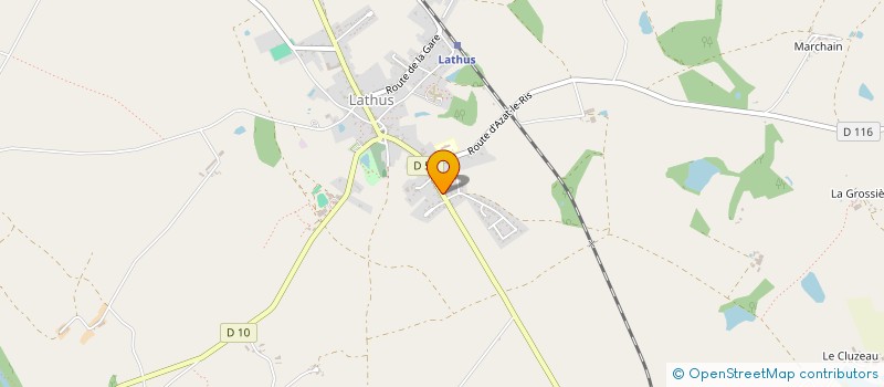 localisation de l'entreprise MADAME PATRICIA JEANNE BERTHOMMIER  LATHUS-SAINT-REMY