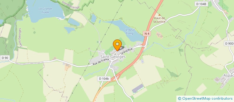 localisation de l'entreprise MADAME PATRICIA JEDOR  SAINT-GEORGES