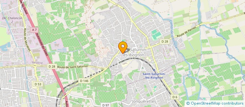 localisation de l'entreprise MADAME PATRICIA JEGO  SAINT-SATURNIN-LES-AVIGNON