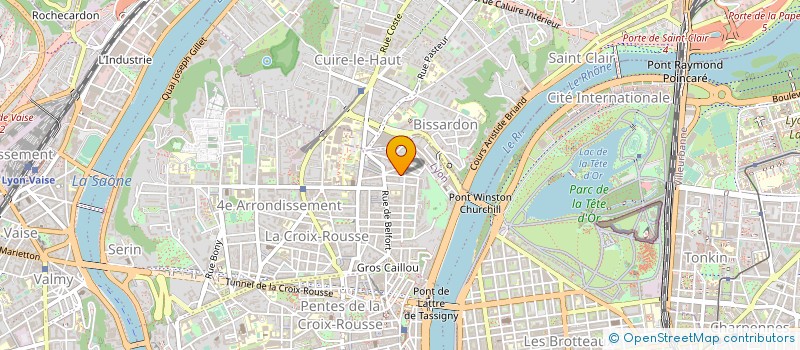 localisation de l'entreprise MADAME PATRICIA JEZEGOU à LYON