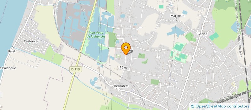 localisation de l'entreprise MADAME PATRICIA JIMENEZ  AMBARES-ET-LAGRAVE