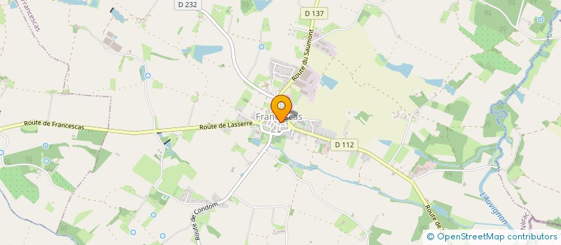 localisation de l'entreprise MADAME PATRICIA JIMENEZ OLMO  FRANCESCAS