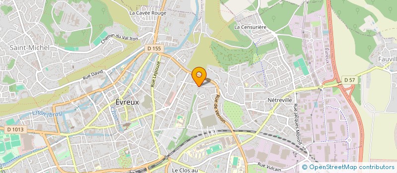 localisation de l'entreprise MADAME PATRICIA JOHAN à EVREUX