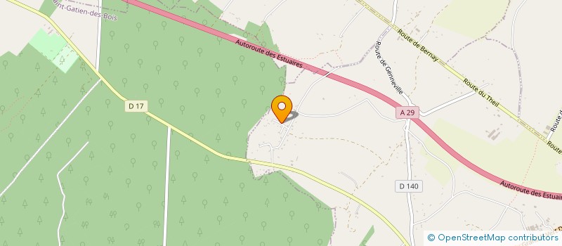 localisation de l'entreprise MADAME PATRICIA JOIGNANT  SAINT-BENOIT-D'HEBERTOT