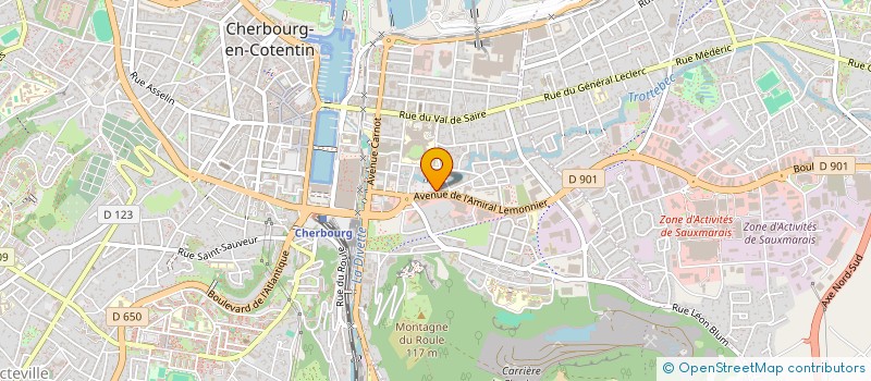 localisation de l'entreprise MADAME PATRICIA JOIGNEAUX  CHERBOURG-EN-COTENTIN