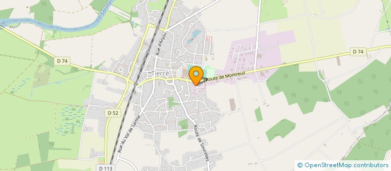 localisation de l'entreprise MADAME PATRICIA JONDOT à TIERCE