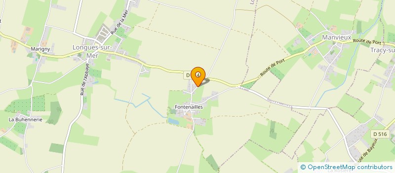 localisation de l'entreprise MADAME PATRICIA JORAND  LONGUES-SUR-MER