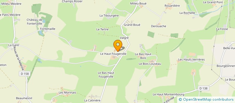 localisation de l'entreprise MADAME PATRICIA JORE à SAINT-PIERRE-DES-LANDES