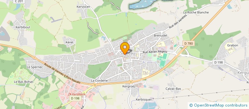 localisation de l'entreprise MADAME PATRICIA JOUVINIER  SARZEAU