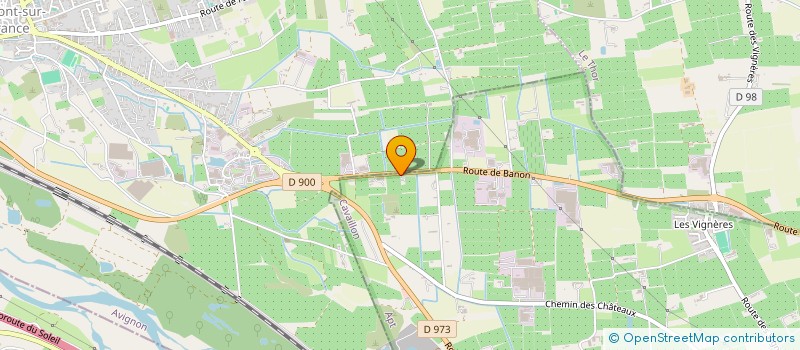 localisation de l'entreprise MADAME PATRICIA JOUY  CAVAILLON