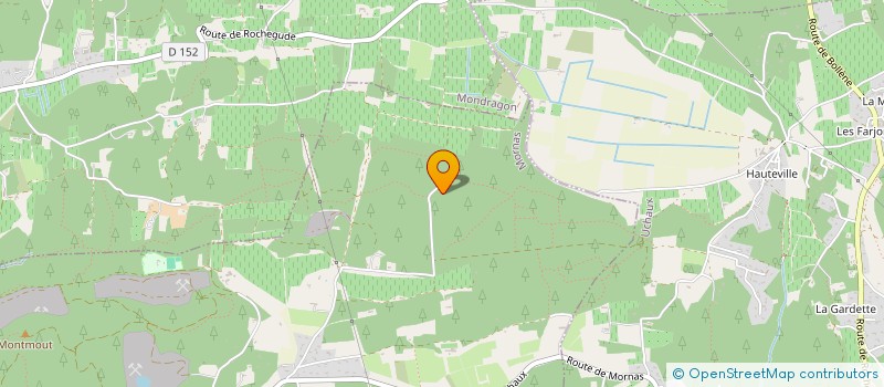 localisation de l'entreprise MADAME PATRICIA JULIEN  MORNAS