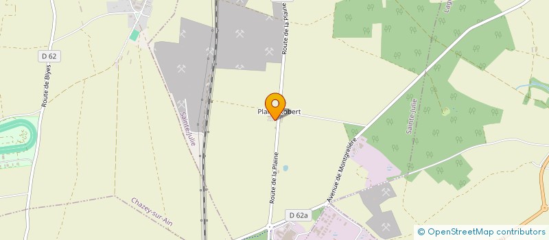 localisation de l'entreprise MADAME PATRICIA JULIEN  SAINTE-JULIE