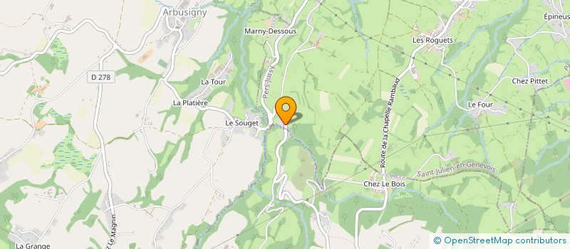 localisation de l'entreprise MADAME PATRICIA JULLIARD  PERS-JUSSY