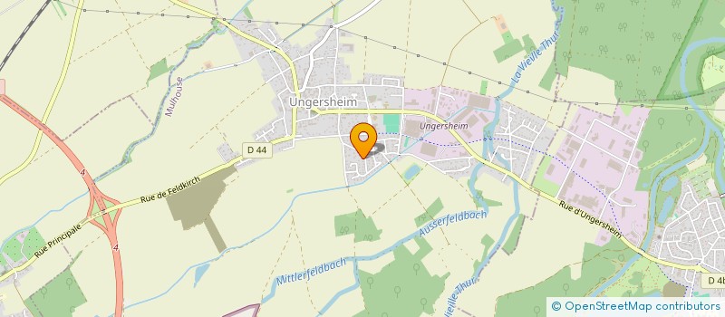 localisation de l'entreprise MADAME PATRICIA KAPIC  UNGERSHEIM