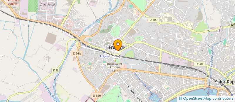 localisation de l'entreprise MADAME PATRICIA KLEEB à FREJUS