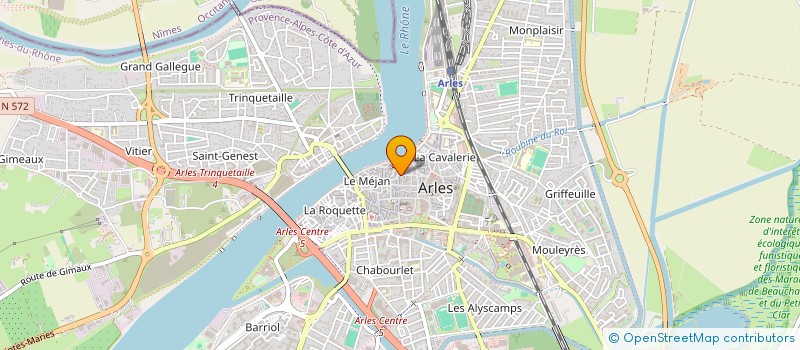 localisation de l'entreprise MADAME PATRICIA KRUMM  ARLES