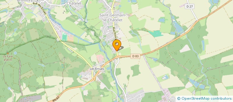 localisation de l'entreprise MADAME PATRICIA KUHN  SAINT-GERMAIN-LE-CHATELET