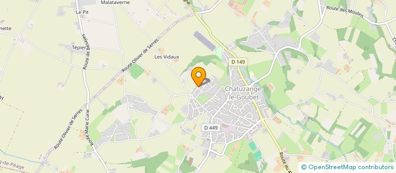 localisation de l'entreprise MADAME PATRICIA LACLAUTRE  CHATUZANGE-LE-GOUBET