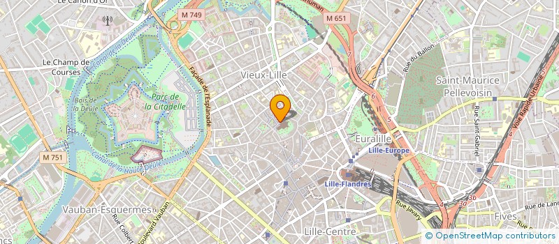 localisation de l'entreprise MADAME PATRICIA LACROIX à LILLE