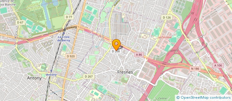 localisation de l'entreprise MADAME PATRICIA LADOUCETTE à FRESNES
