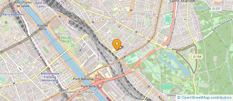 localisation de l'entreprise MADAME PATRICIA LAFFAGE  PARIS