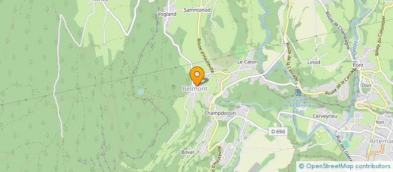 localisation de l'entreprise MADAME PATRICIA LAFFAY  VALROMEY-SUR-SERAN