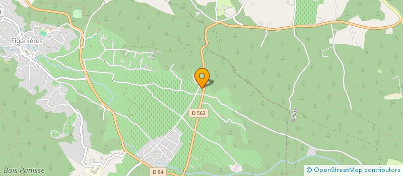 localisation de l'entreprise MADAME PATRICIA LALUQUE  CALLAS