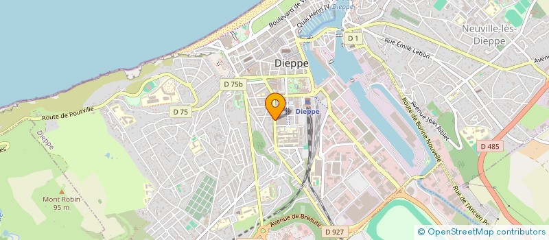 localisation de l'entreprise MADAME PATRICIA LANCON  DIEPPE