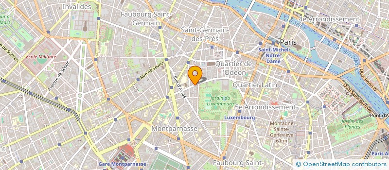 localisation de l'entreprise MADAME PATRICIA LANTERBECQ  PARIS