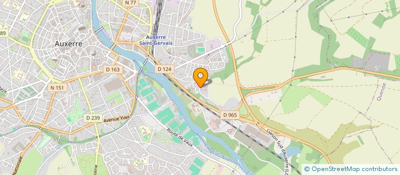 localisation de l'entreprise MADAME PATRICIA LARDIER  AUXERRE