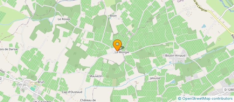 localisation de l'entreprise MADAME PATRICIA LARROSA  ST GERMAIN LA RIVIERE