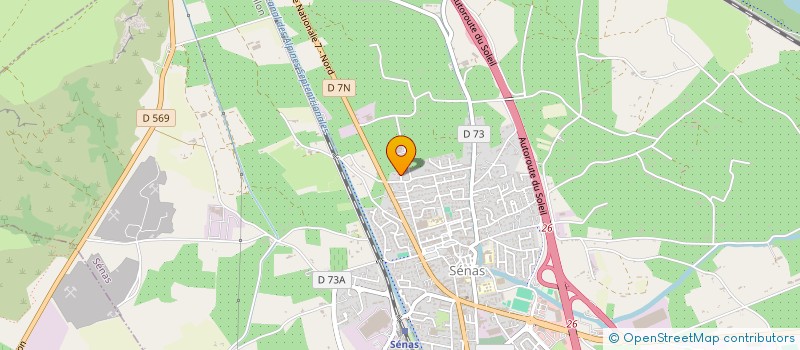 localisation de l'entreprise MADAME PATRICIA LAUGERO  SENAS