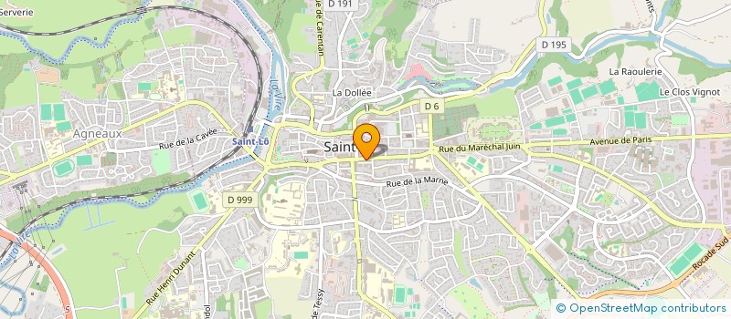 localisation de l'entreprise MADAME PATRICIA LAUNEY  SAINT-LO