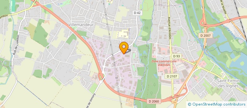 localisation de l'entreprise MADAME PATRICIA LAURENT à VILLEMANDEUR