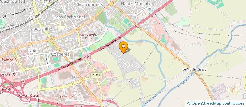 localisation de l'entreprise MADAME PATRICIA LAUTIER  NIMES