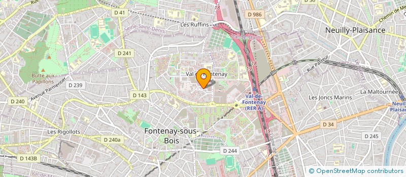 localisation de l'entreprise MADAME PATRICIA LAUTREDOU à FONTENAY-SOUS-BOIS